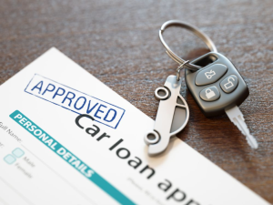 An auto financing application